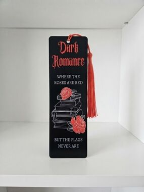NEW "Dark Romance" Acrylic Bookmark  (0370)